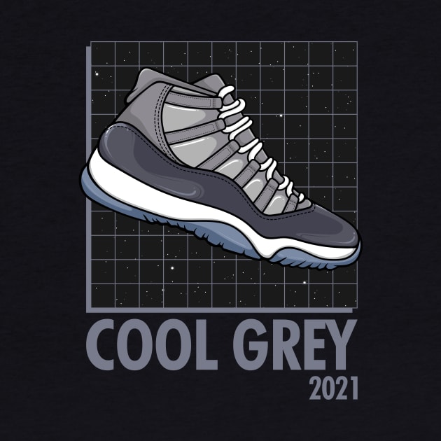 AJ 11 Retro Cool Grey Sneaker by milatees